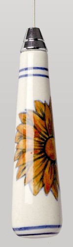 White and orange flower - and,
