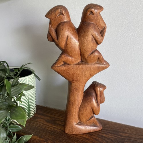 Hand carved three wise - carved,