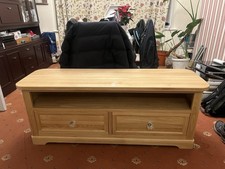 Large TV Unit – Solid Oak (Oak Furniture Land) – BRAND NEW – RRP £440!!
