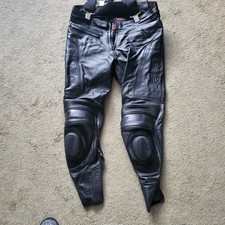 RST Leather Motorbike Trousers For Men Size UK 34