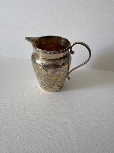 1878 87g silver milk jug