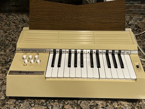 Vintage magnus organ portable - organ,