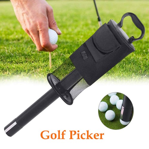 Zipper golf shag bag - zipper,