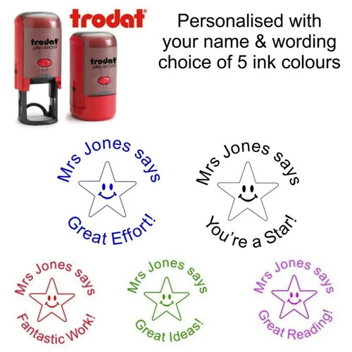 Personalised teacher star - personalised,