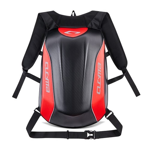 Hard shell backpack motorcycle