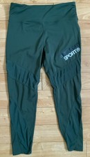 Superdry Sport Women’s Gym Leggings Tracksuit Bottoms Dark Green UK16