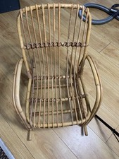 Vintage Kids Cane Rocking Chair