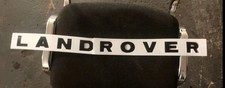 LAND ROVER BONNET OR REAR LETTER BADGES LANDROVER
