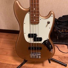 Fender mustang bass gold - mustang,