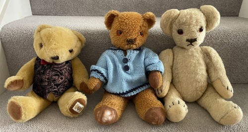 Vintage british teddy bear - 3,