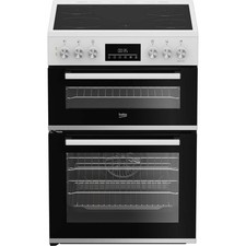 Beko EDC6731W 60cm Double Oven