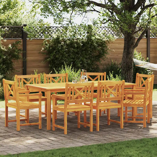 Walplus 9pc patio - walplus, dining