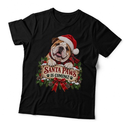 English bulldog christmas - english,