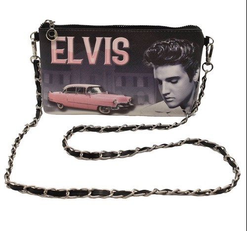 Elvis purse sling bag - purse/sling, pink