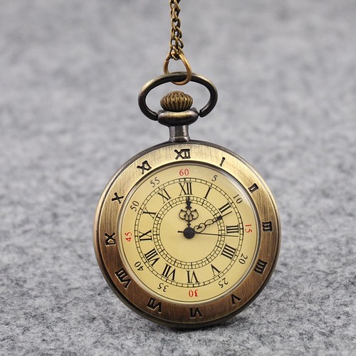 Retro bronze roman numerals - roman,