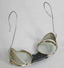 Vintage Metal Folding Goggles – Aviator Motorcycle Retro Spectacles- Steampunk