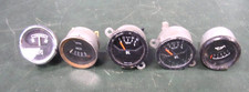 5 Vintage Car Instrument Gauges Amps Volts Meter Oil Pressure