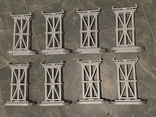 MTH Electric Trains O gauge 8 piece high level trestles VGC 