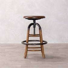 RUSTIC BAR STOOL HEIGHT