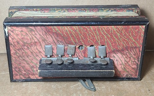 Antique childs toy accordion - childs,