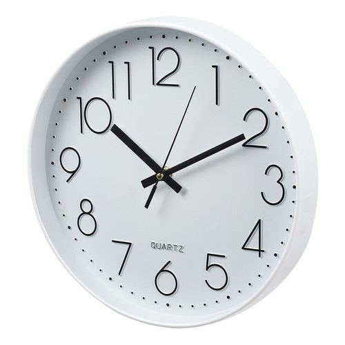 Round wall clock bedroom - round,