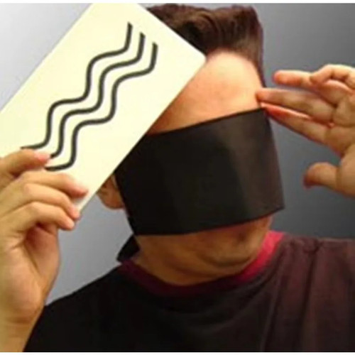 Miracle blindfold magic trick - miracle,