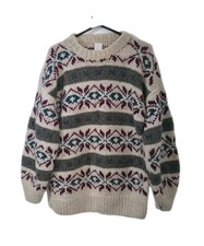 Vintage Chunky Fair Isle Knit