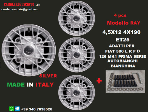Alloy wheels ray silver - wheels,