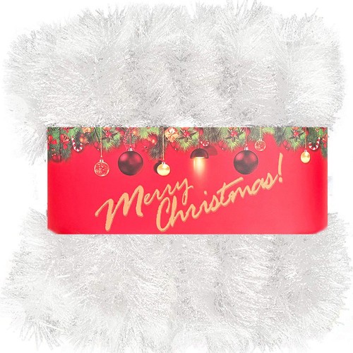 Luxury green christmas tinsel - luxury,