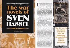 THE WAR NOVELS OF SVEN HASSEL. THIS IS AN ORIGINAL ARTICLE SEPARATED FROM AN ISS