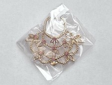 Rhinestone Metal Necklace For