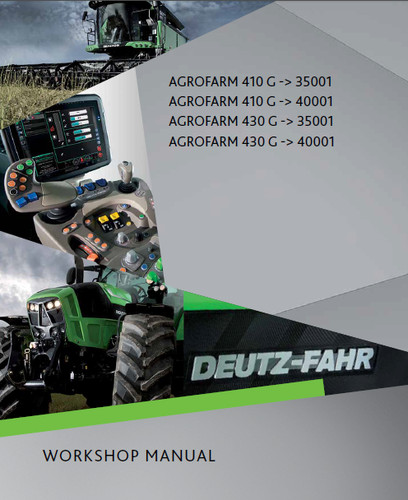 Deutz fahr agrofarm 410 - deutz-fahr,