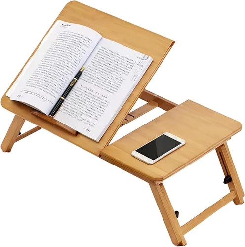 Folding laptop table stand bed - table,