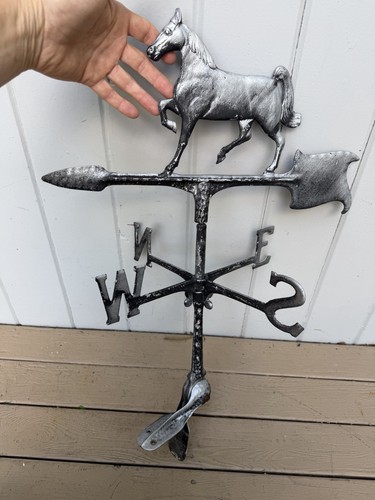 Vintage cast aluminum weather - cast,