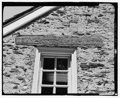 Detail view inscribed - detail,