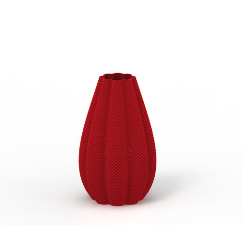 Sol flower vase - sol, printed