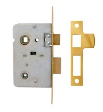 Legge B3751/2.5.NP Bathroom Mortice Lock (64mm) Polished Brass