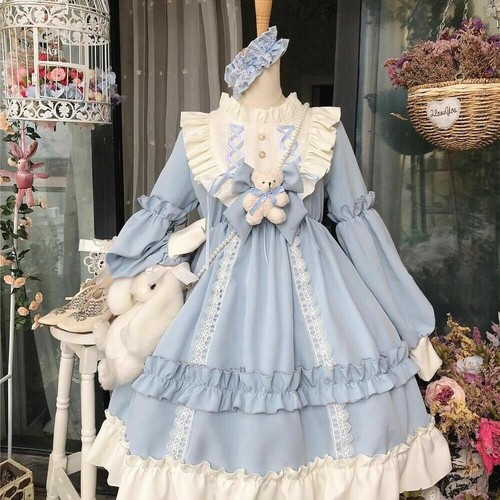 Girls japanese lolita dress - girls,