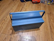 Vintage 17" inch  blue metal