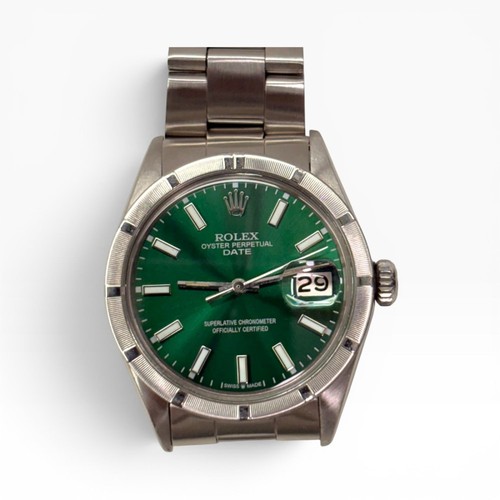 Rolex date green - date,