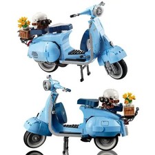 Vespa 125 Building Blocks Model Kit | 1106pcs (10298 Style) | High-Quality ABS