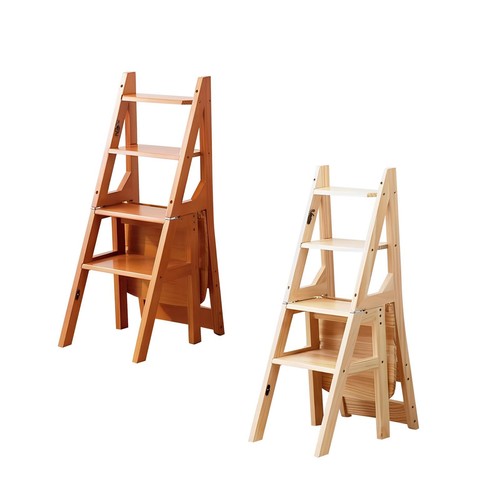 Folding step ladder chair - folding,