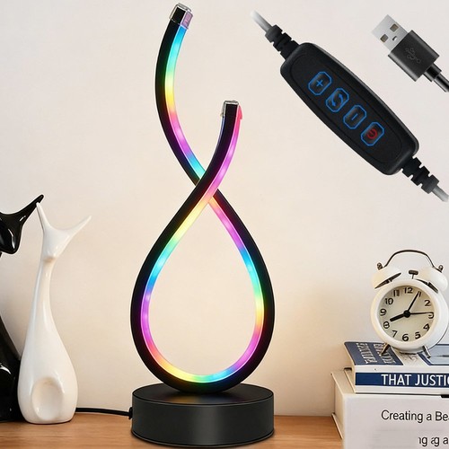 Spiral led table lamp - spiral,