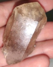 Natural citrine lodolite - citrine, w/