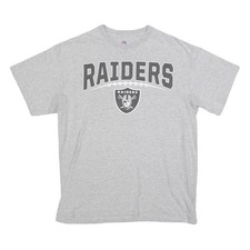 MAJESTIC Mens Grey Raiders