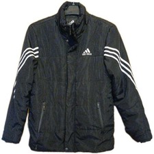 Adidas men black windbreaker - men's,