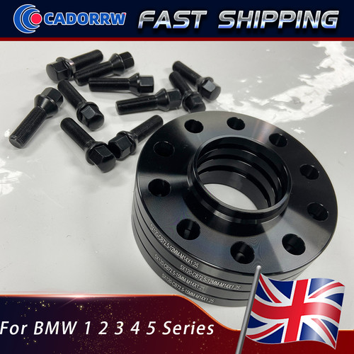 12mm 15mm black alloy - 2x,