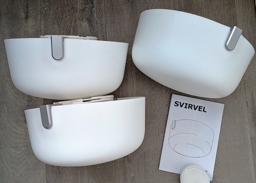 Ikea svirvel ceiling lights - 3x,