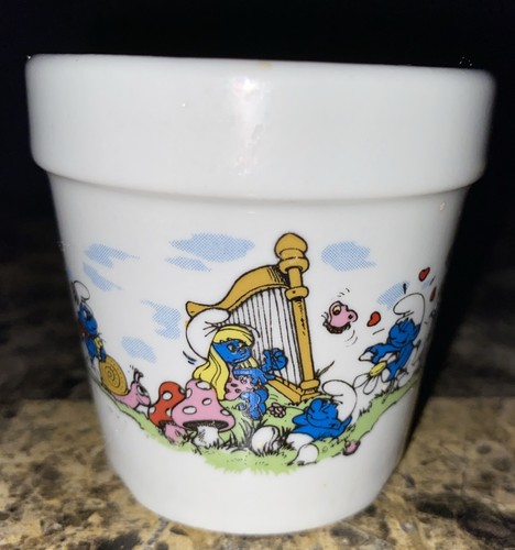 Smurfs planter pot - smurfs, tall