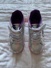 Girls Heelys Silver Trainers